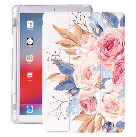 Ipad 8th Generation Case Flower Leaves Case For Ipad 102 Etsy