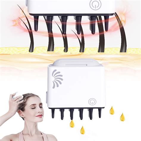 Gzwccvsn Electric Scalp Massager And Hair Oil Applicator Scalp