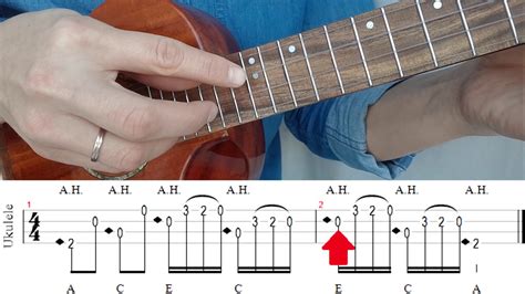 How To Play Cascading Harmonics On Ukulele Play Along Flight Mustang