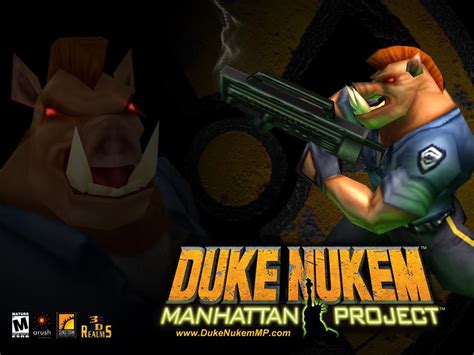 Duke Nukem: Manhattan Project (2010) promotional art - MobyGames