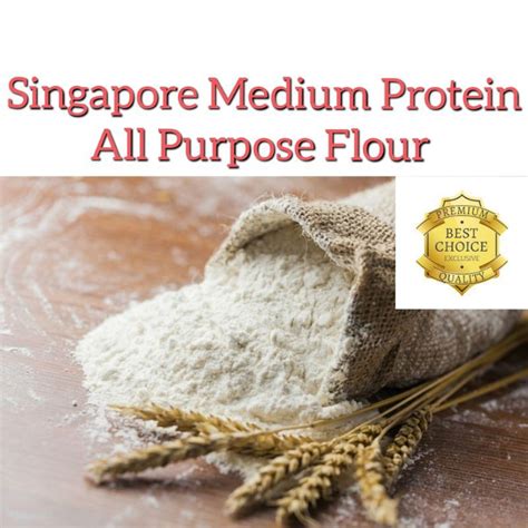 Singapore Medium Protein Flour 1kg Premium Grade 新加坡中筋面粉 高级 Shopee Malaysia