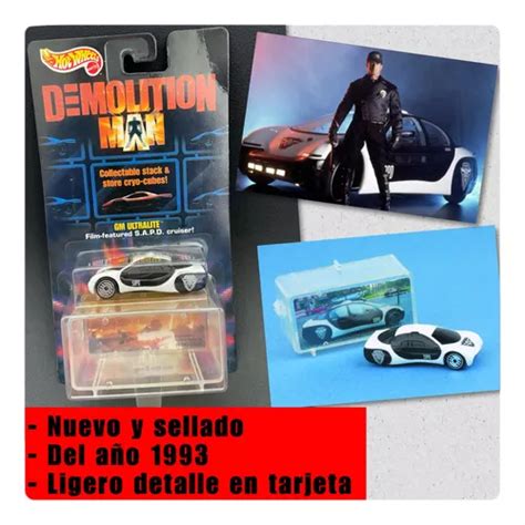Hot Wheels Vintage Gm Ultralite Demolition Man La Pel Cula Mercadolibre