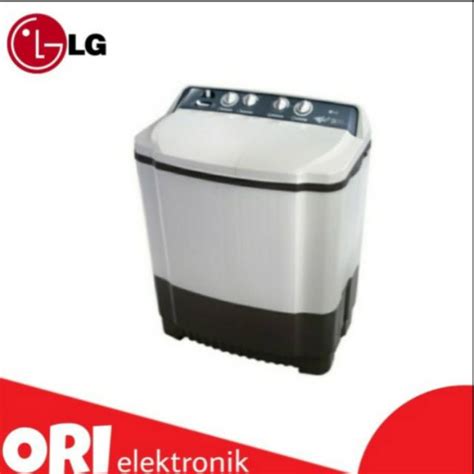 Jual Lg Mesin Cuci 2 Tabung 7 5kg P 7500 Shopee Indonesia