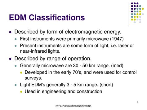 Ppt Electronic Distance Measurement Edm Powerpoint Presentation