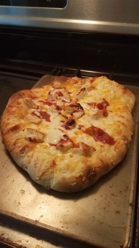 [homemade] Barbecue Ranch Chicken Pizza R Food