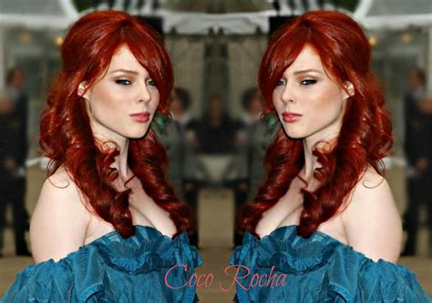 Coco Rocha Redhead Gorgeous Sexy Supermodel Hd Wallpaper Peakpx