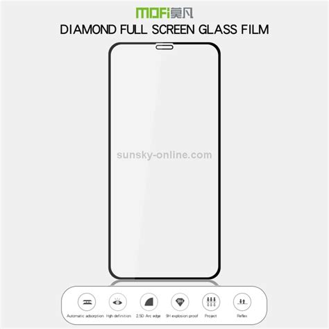 For Iphone Pro Max Xs Max Mofi H Surface Hardness D Arc Edge