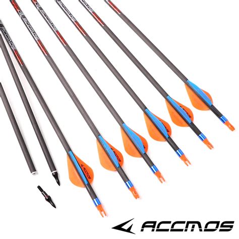 Accmos Pure Carbon Arrow Id 6 2 Spine 250 300 340 400 500 600 700 800