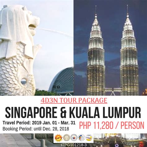 4D3N Singapore And Kuala Lumpur Tour Package Tickets Vouchers Local