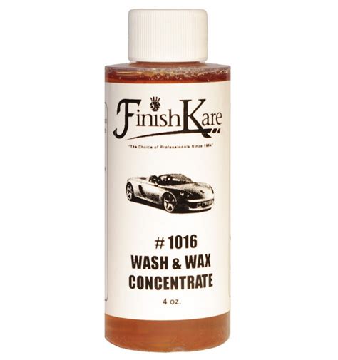 Finish Kare 1016 Wash And Wax Concentrate 118ml Dercar