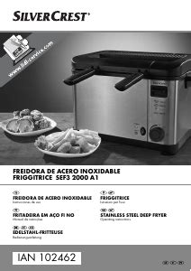 Manual De Uso SilverCrest IAN 102462 Freidora