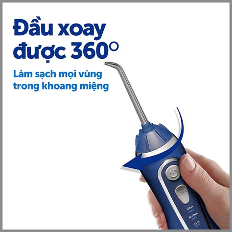 Tăm nước Waterpik WP-563 (Xanh)