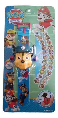 Reloj Proyector Digital Infantil Para Niños Paw Patrol Cuotas sin interés