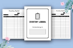 Inventory Logbook Kdp Interior Graphic By Sndesign Creative Fabrica