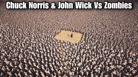 CHUCK NORRIS JOHN WICK SURROUNDED BY 2 MILLION ZOMBIES Ultimate