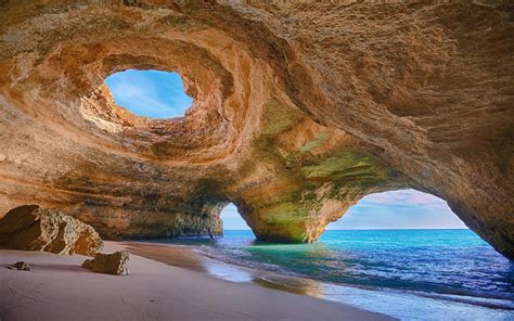 Fondos De Pantalla Paisaje Agua Rock Naturaleza Arena Cielo