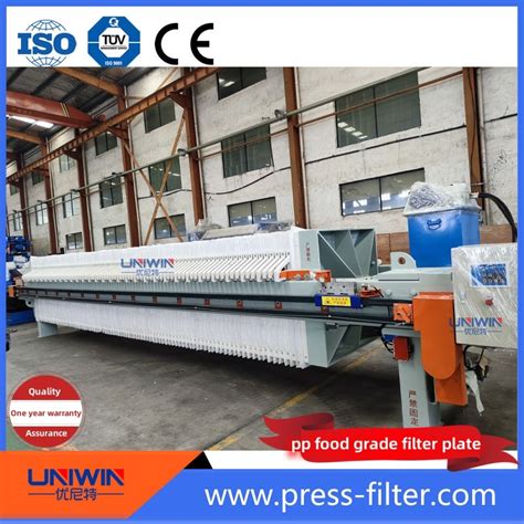 Fully Automatic Stainless Steel Coated Beam Chamber Plate Filter Press