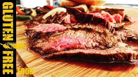 Mexican Grilled Flank Steak Gluten Free Recipe Youtube