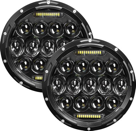 Amazon VI9000 LED Headlights 7 Inch Led Headlight Round H6024 Led