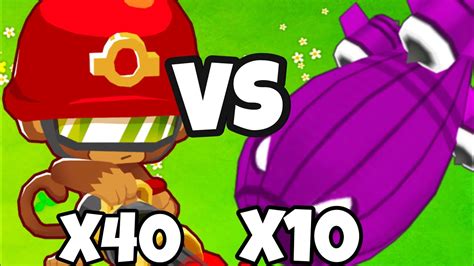 40 Laser Cannons Vs 10 Bad Bloons Bloons Td 6 Youtube