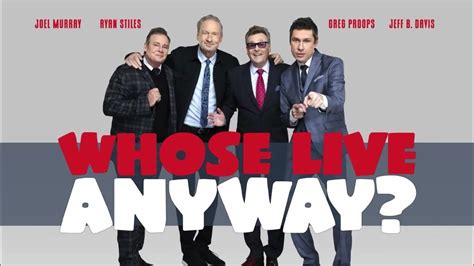 Whose Live Anyway With Ryan Stiles Greg Proops Jeff B Davis And