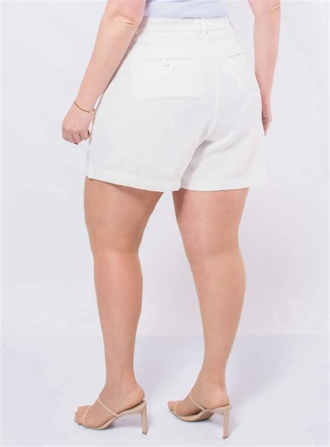 Short Plus Size Alfaiataria Curto Best Size E Commerce Multimarcas