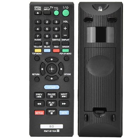 Rmt B A Replace Remote Control Fit For Sony Blu Ray Player Bdp S