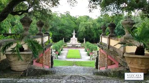 Vizcaya Gardens Map