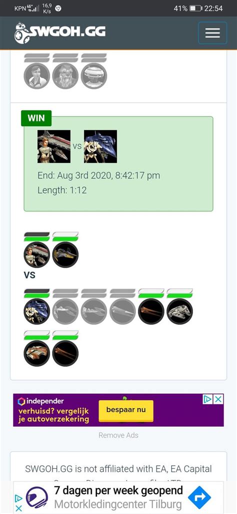 SWGOH Counters Site : SWGalaxyOfHeroes
