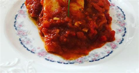 Bacalao Y Merluza Con Tomate Ensayando Para Semana Santa Receta De