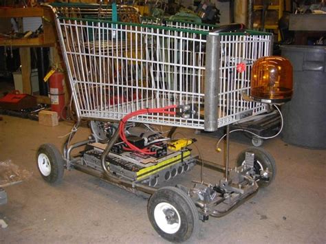 Electric Shopping Go Kart Makes For Speedy Stealthy Grocery Getting