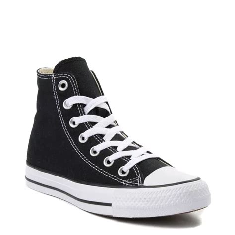 Converse All Star Hi Chuck Taylor Women And Mens Canvas Trainers Black