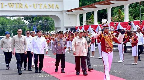 Polri Gelar Apel Kasatwil Di Akpol Semarang Prabowo Dan Panglima TNI