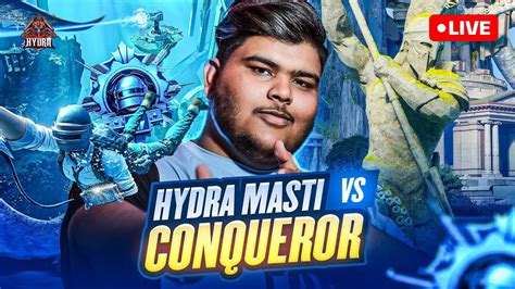 🇮🇳 Aaj Conqueror Confirm Bgmi Live Hydra Mastizone Youtube