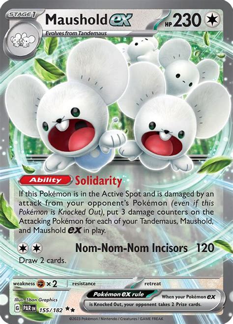 Tsareena Ex 046 182 SV04 Paradox Rift Pokemon