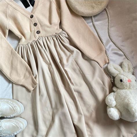 Scode Korean HQ Nude Knitted Chiffon Jumpsuit Women S Fashion Dresses