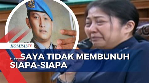 Putri Candrawathi Mengaku Tak Mengerti Dakwaan Saya Tidak Membunuh