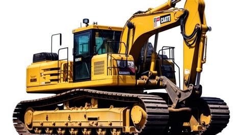 Premium AI Image A Large Yellow Bulldozer Is Shown With The Word