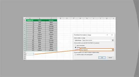 Create a Contingency Table in Excel