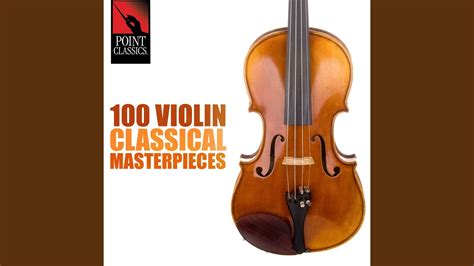 Romance For Violin And Orchestra No 1 In G Major Op 40 YouTube Music