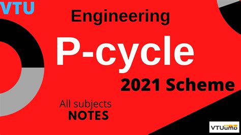 Vtu 2021 Scheme P Cycle Notes First Sem Pdf