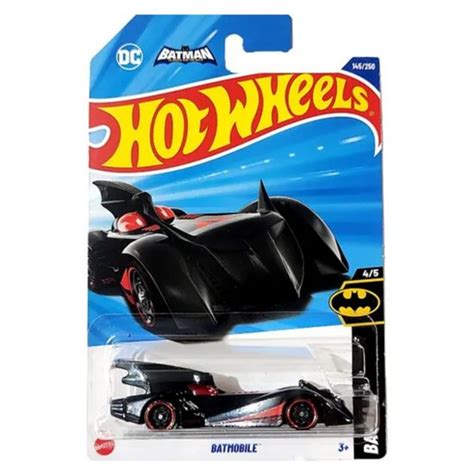 Miniatura Carro Batmobile Batman Mainline Cm Hot Wheels