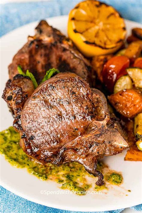 Grilled Lamb Chops Only Minutes On The Grill Be Yourself Feel