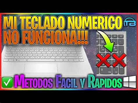 Error No Funciona El Teclado Numerico De Mi Laptop Windows Solucion