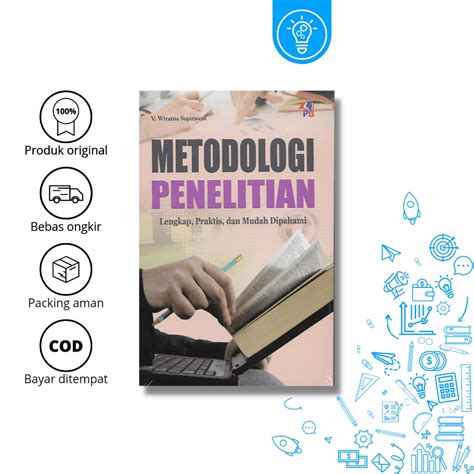 Jual Buku Metodologi Penelitian Lengkap Praktis Dan Mudah Dipahami