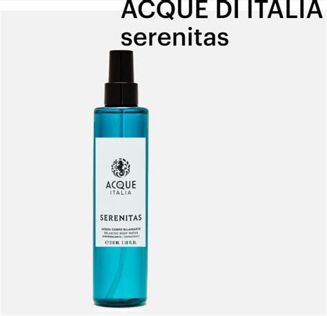 Дымка для тела Acque di Italia Serenitas | отзывы