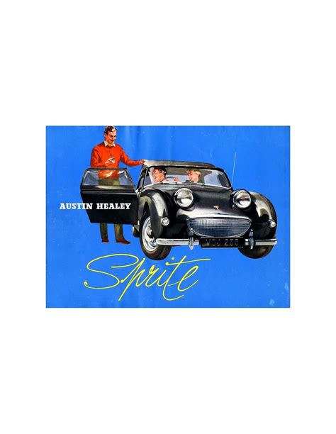 1958 Austin Healey Sprite Brochure English