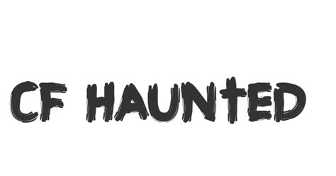 CF Haunted House Font - FontMagic