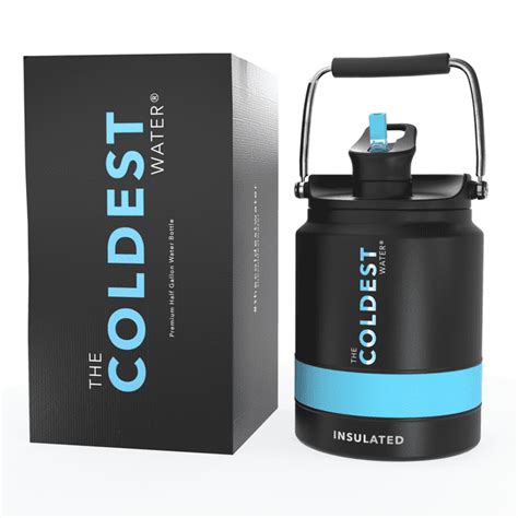 The Coldest Water Bottle Half Gallon Vacuum Insulated Stainless Steel