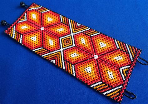 Huichol Beaded Peyote Bracelet